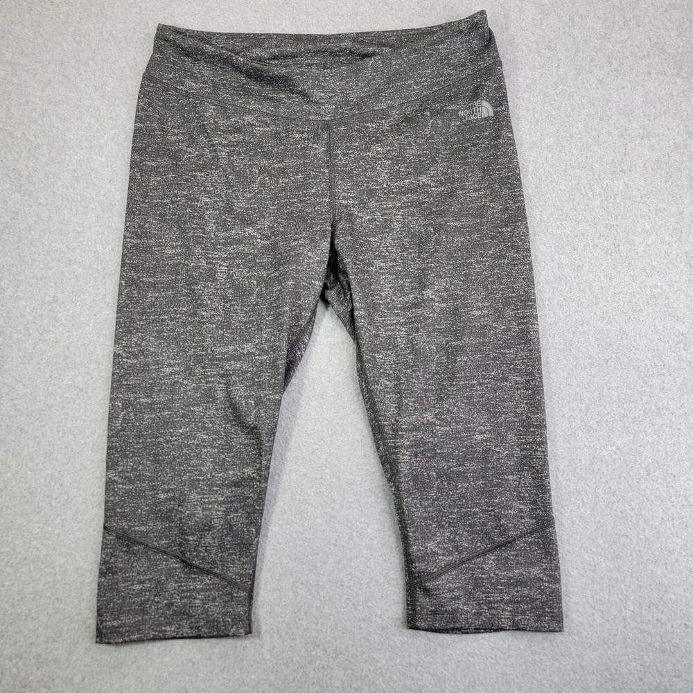 The North Face Flash Dry Womens XL Gray Activewear Leggings Pants yoga workout - Picture 1 of 11